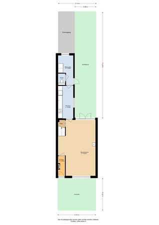 Floorplan - Colijnstraat 33, 3752 AP Bunschoten-Spakenburg